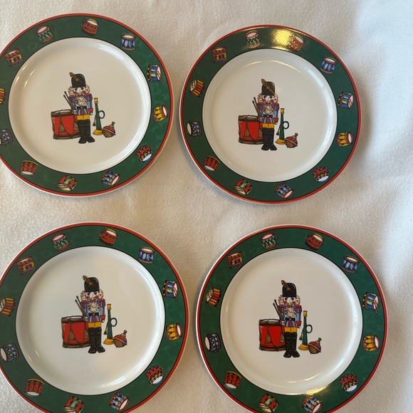 Set of 8 VTG 1994 Bob Timberlake HOLIDAY SPIRIT NUTCRACKER Intl Tableworks - Picture 2 of 6